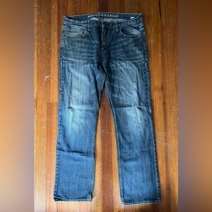 American Eagle Original Straight 36x 34 dark wash